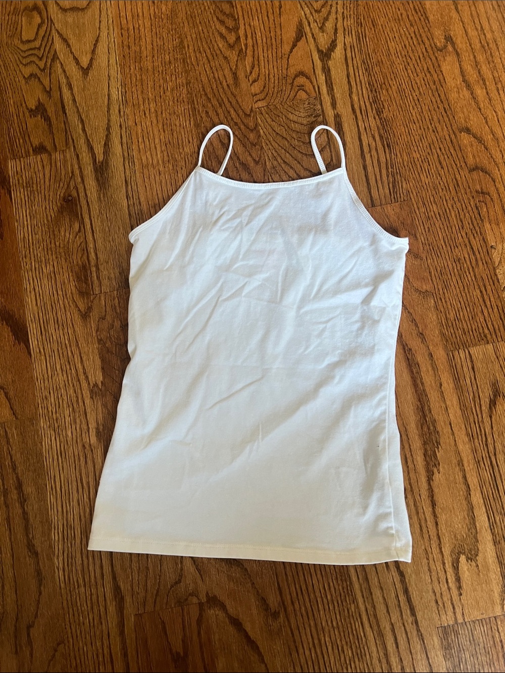 Cat & Jack White Spaghetti Strap Camisole Top
